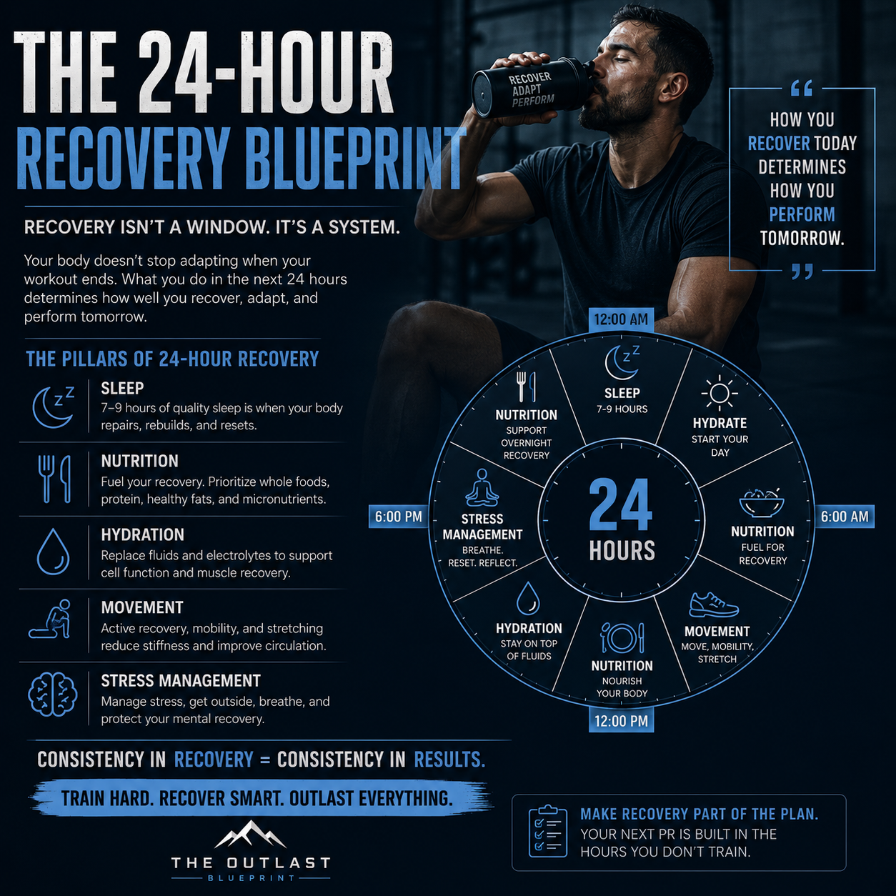24-Hour Recovery Blueprint: 6 Steps You Need After Training