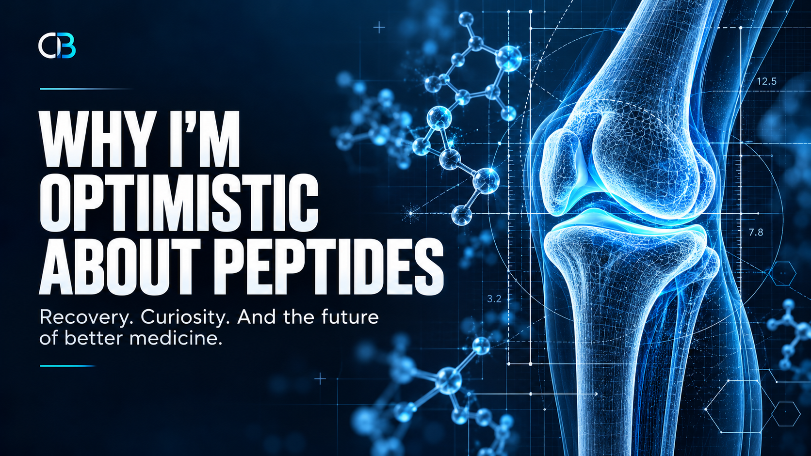 You keep hearing about peptides. Here's how I'm deciding what to believe.